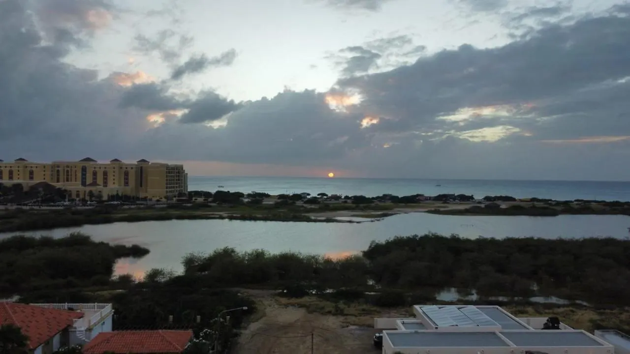 Adele'S Apartment With Pool, 5 Minutes Walk To The Beach Palm Beach Aruba